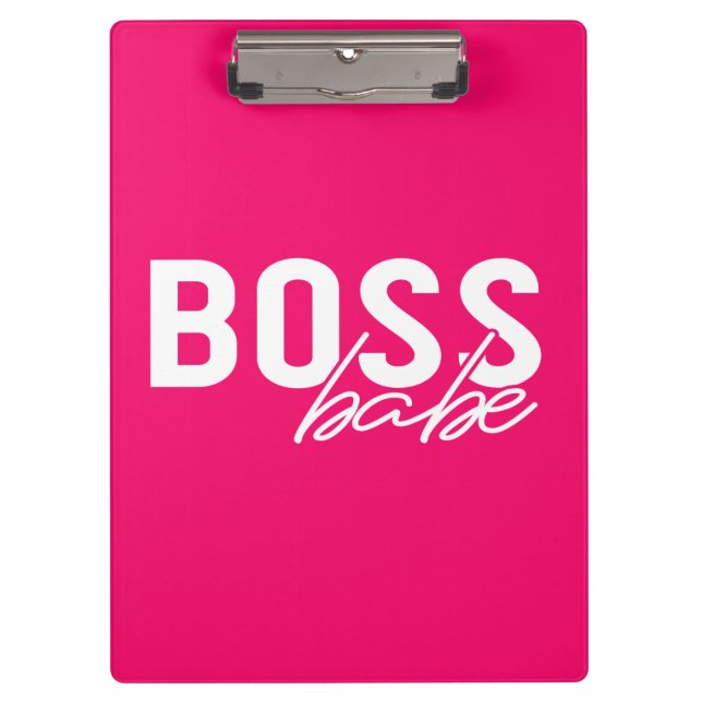 Boss Babe  Clipboard (Front)