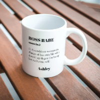 BOSS BABE Femme indépendante Inspiration Mug