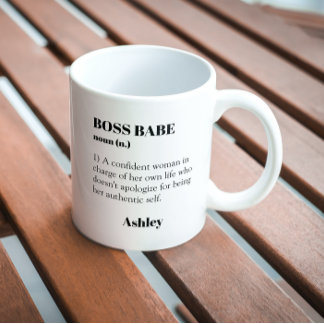 BOSS BABE Femme indépendante Inspiration Mug