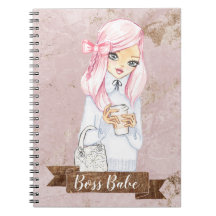 Boss Babe Notebook for Boss Girls