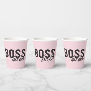 Boss Babe Paper Cups