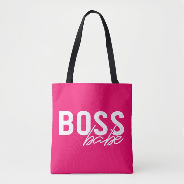 Boss Babe  Tote Bag (Front)