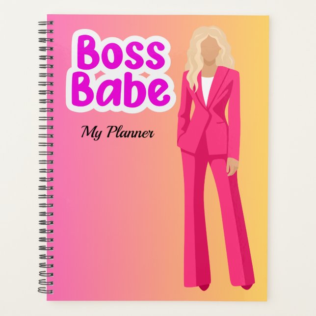 Boss Baby Planner (Devant)