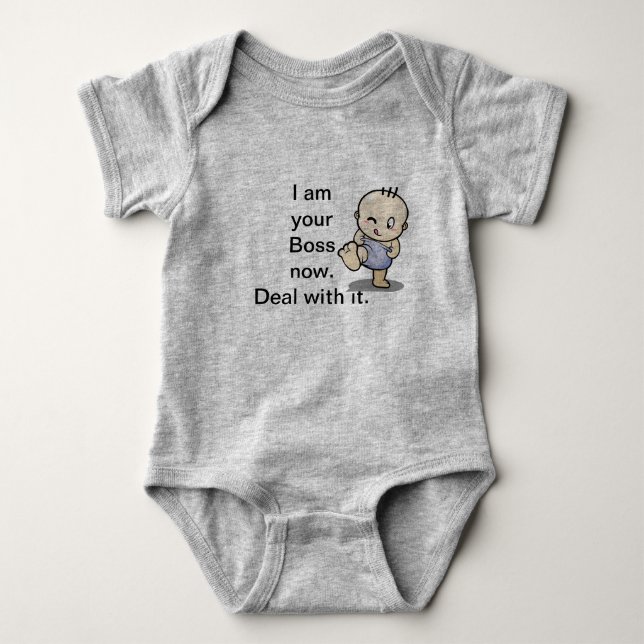 Boss Baby romper (Front)