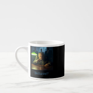 Boss behave espresso mug two sided