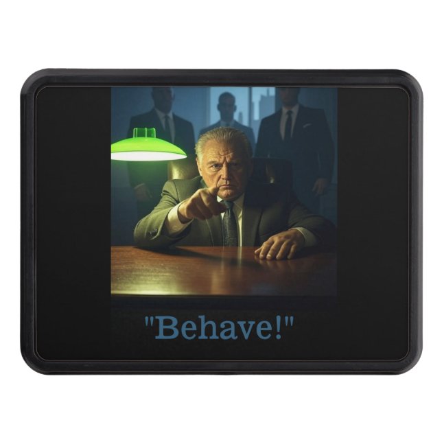 Boss behave hitch cover receiver (Front)