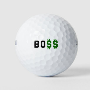 Boss, Bo$$ Golf Balls