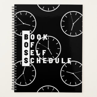 Boss Book Of Self-Planning Calendar Planner