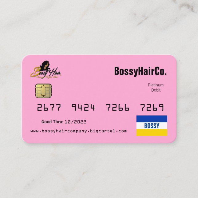 Boss Card (Front)