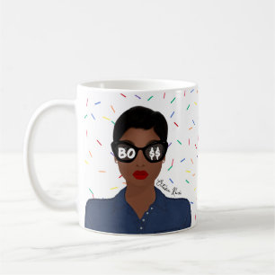 Boss Celebration Add Name African American Coffee Mug