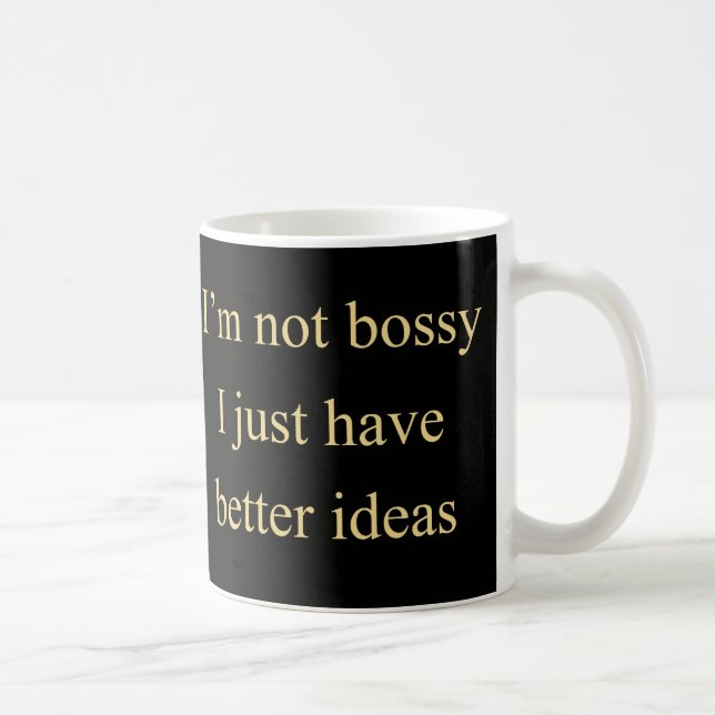 Boss Coffee Mug (Right)