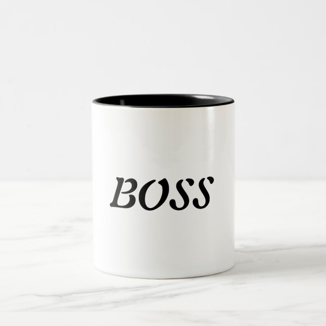 BOSS coffee mug (Center)