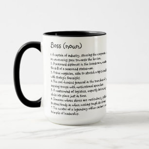 Boss Custom Mug