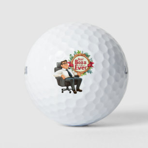 Boss Day Employee Appreciation  Golf Balls