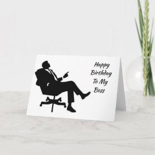 *BOSS* ENJOY YOUR BIRTHDAY  CARD