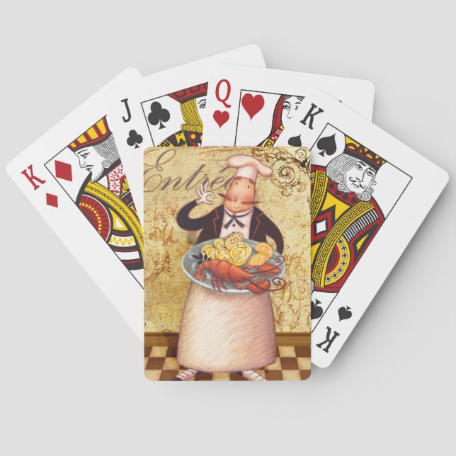 boss Entrée Playing Cards (Back)