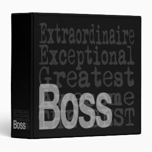 Boss Extraordinaire Binder