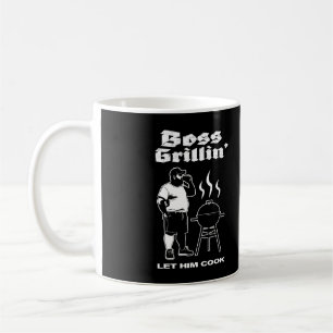 Boss Grillin’ (All White) Coffee Mug