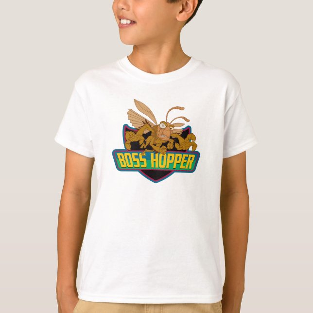 Boss Hopper Logo Disney T-Shirt (Front)