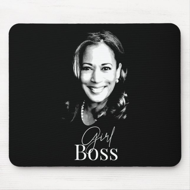 Boss Kamala Harris For Liberal Democrats  Mouse Pad (Front)