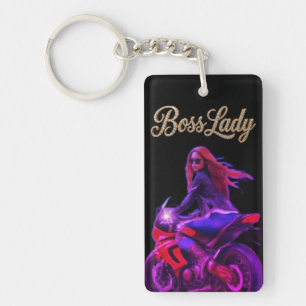 Boss Lady Acrylic Keychain