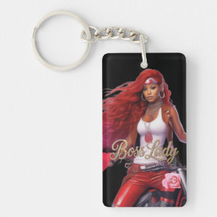 Boss Lady Acrylic Keychain