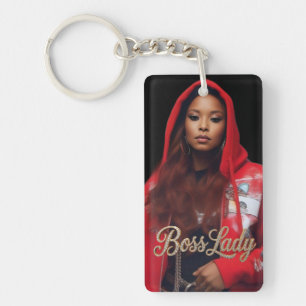 Boss Lady Acrylic Keychain