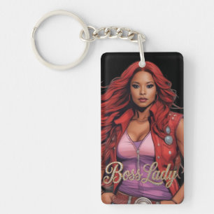 Boss Lady Acrylic Keychain