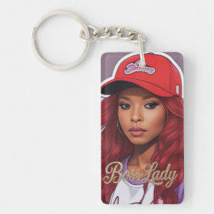 Boss Lady Acrylic Keychain