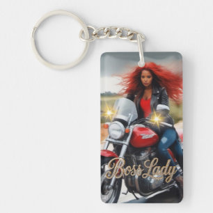 Boss Lady Acrylic Keychain