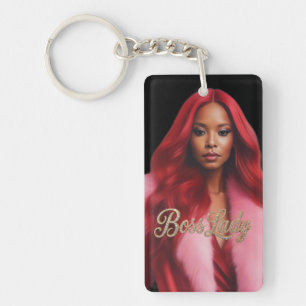 Boss Lady Acrylic Keychain