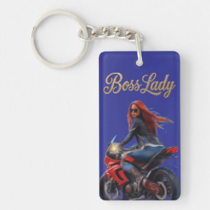 Boss Lady Acrylic Keychain