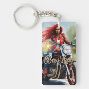 Boss Lady Acrylic Keychain