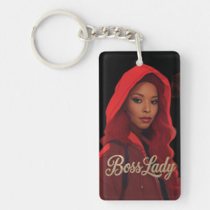 Boss Lady Acrylic Keychain