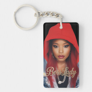 Boss Lady Acrylic Keychain
