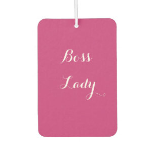 Boss Lady Air Freshner Car Air Freshener