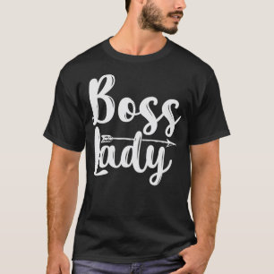 Boss Lady Boho Entrepreneur Business Woman T-Shirt
