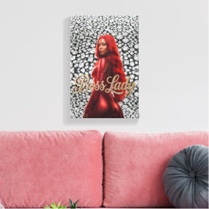 Boss Lady Canvas Print