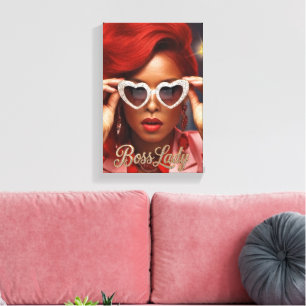 Boss Lady Canvas Print