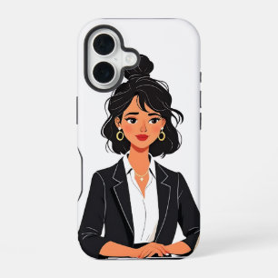 Boss Lady CEO Woman City Skyline Phone Case Empowe