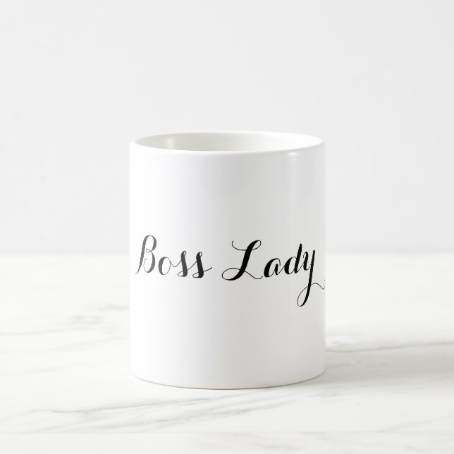 Boss Lady COFFEE MUG FOR BOSS LADIES (Center)