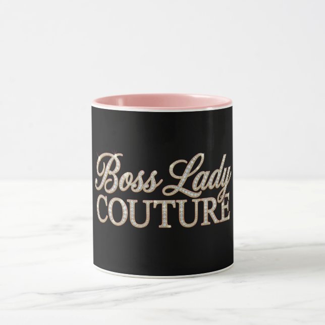 Boss Lady Couture Diamonds Mug (Center)