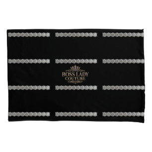 Boss Lady Couture Diamonds Pillowcase