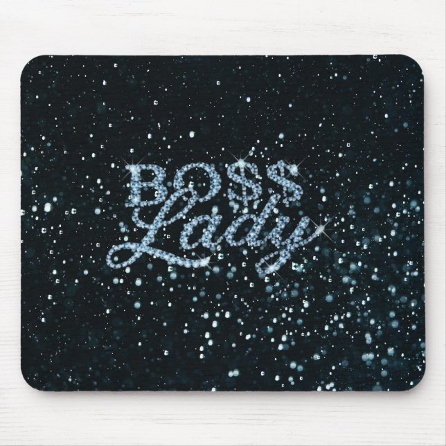 Boss Lady Couture Mousepad (Front)