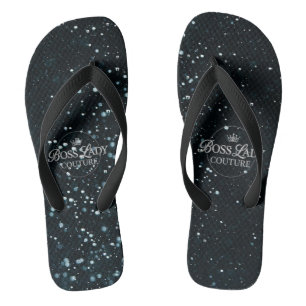 Boss Lady Couture Pair of Flip Flops