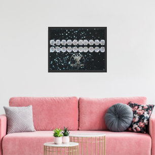 Boss Lady Couture Stretched Canvas Print