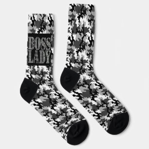 Boss Lady Crew Socks