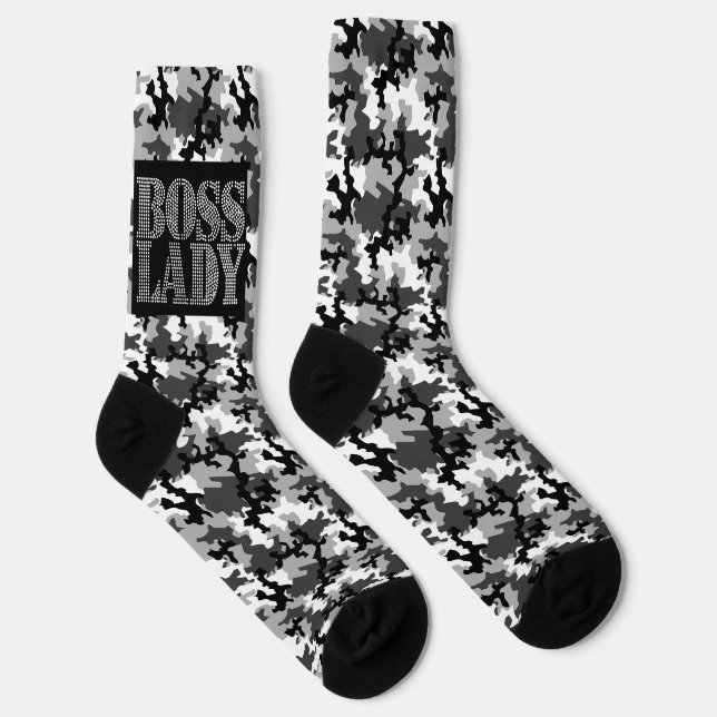 Boss Lady Crew Socks (Right)