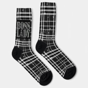 Boss Lady Crew Socks