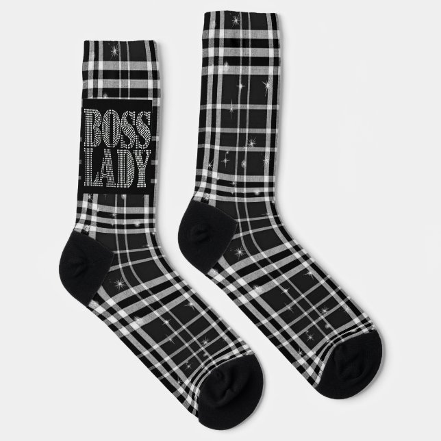 Boss Lady Crew Socks (Right)